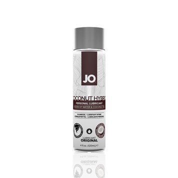 Змазка-крем з кокосовою олією JO Coconut Hybrid ORIGINAL (120 мл) біла SO1486 фото