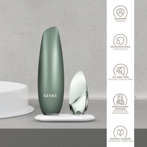 Безконтактна магнітна пілінг-маска GESKE Touchless Magnetic Peeling Mask 5в1 green HB0556 фото