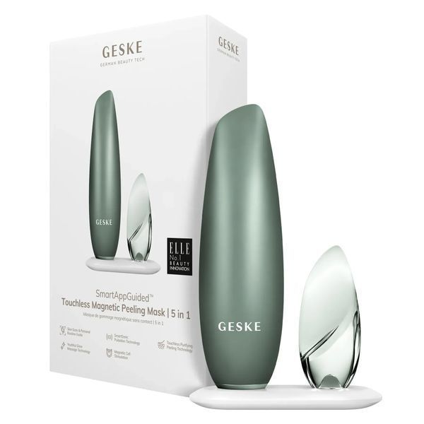 Безконтактна магнітна пілінг-маска GESKE Touchless Magnetic Peeling Mask 5в1 green HB0556 фото