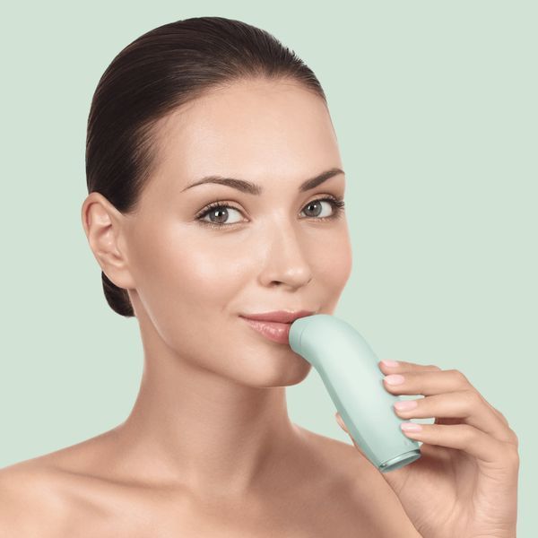 Пристрій для збільшення об'єму губ GESKE Lip Volumizer&Booster 6в1 green HB0408 фото