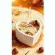 Масажна свічка з ароматом горіхового крему Candy Nut Cream у формі серця, 70 мл C384823 фото 17