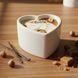 Масажна свічка з ароматом горіхового крему Candy Nut Cream у формі серця, 70 мл C384823 фото 18