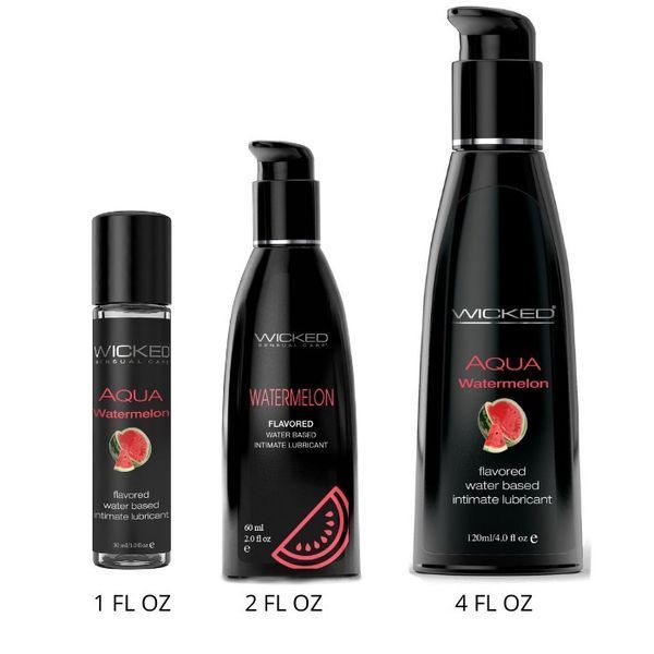 Їстівний лубрикант Wicked Aqua Watermelon Flavored зі смаком кавуна, 30 мл T252071 фото