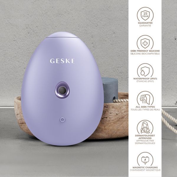 Електронний освіжувач для зволоження обличчя GESKE Facial Hydration Refresher 4в1 purple HB0166 фото
