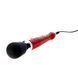 Вібромасажер DOXY Die Cast Red, дуже потужний, живлення 220В, металевий корпус SO1425 фото 2