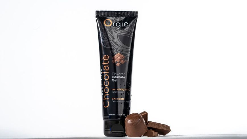 Їстівний лубрикант зі смаком шоколаду Orgie Flavored Intimate Gel Chocolate на водній основі, 100 мл OR21128 фото