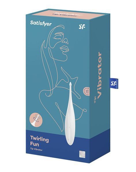 Вібратор для клітора Satisfyer Twirling Fun White SO5419 фото