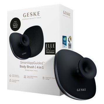Щітка для тіла GESKE Body Brush metal 4в1 black HB0341 фото