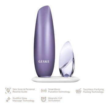 Безконтактна магнітна пілінг маска GESKE Touchless Magnetic Peeling Mask 5 в 1 фіолетовий HB0555 фото