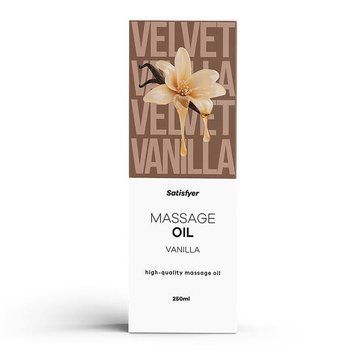 Масажна олія Satisfyer Massage Oil Vanilla 250 мл SX2707 фото