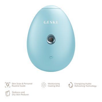 Електронний освіжувач для зволоження обличчя GESKE Facial Hydration Refresher 4в1 turquoise HB0166 фото