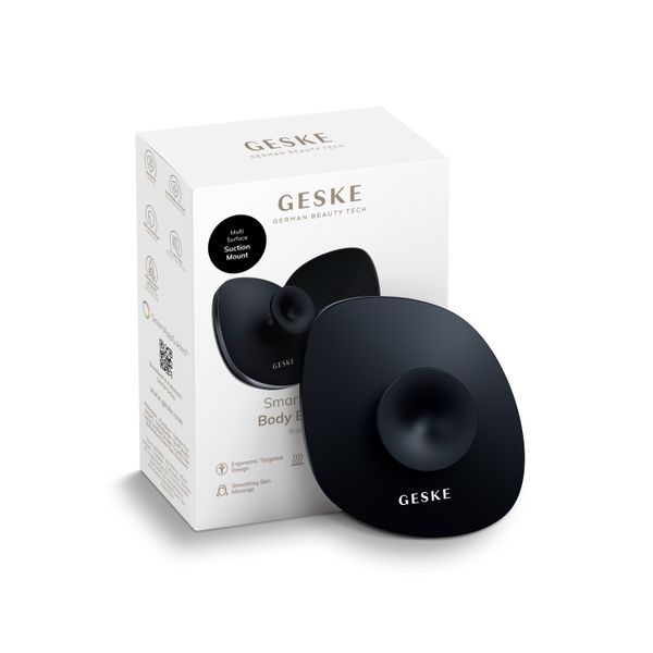 Щітка для тіла GESKE Body Brush metal 4в1 black HB0341 фото