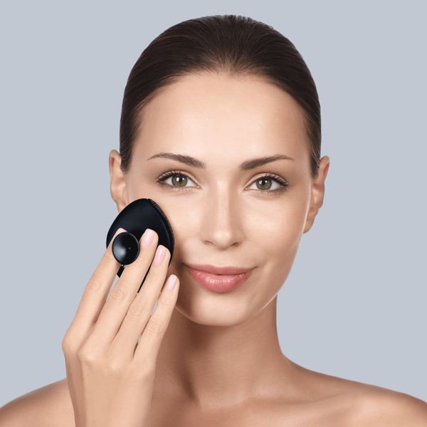 Щетка для лица GESKE Facial Brush 4в1 с держателем black HB0062 фото
