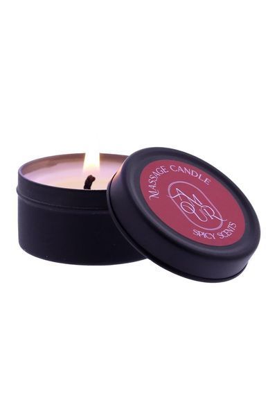 Масажна свічка Dreamtoys Amour з пряним ароматом, 30 г DT22228 фото