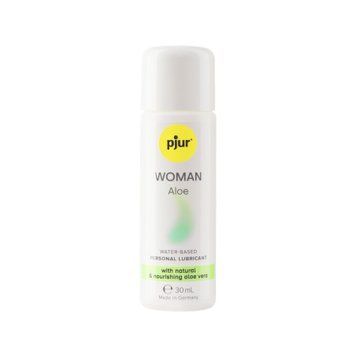 Лубрикант на водній основі pjur Woman Aloe 30 мл, з екстрактом алое, зволожувальний, без парабенів PJ13320 фото