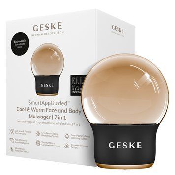 Масажер для обличчя і тіла GESKE Cool&Warm Face and Body Massager 7в1 gray HB0297 фото