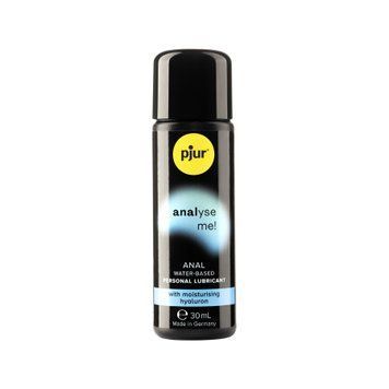 Анальний лубрикант pjur analyse me! Moisturising 30 мл, на водній основі, з гіалуроном PJ11740 фото
