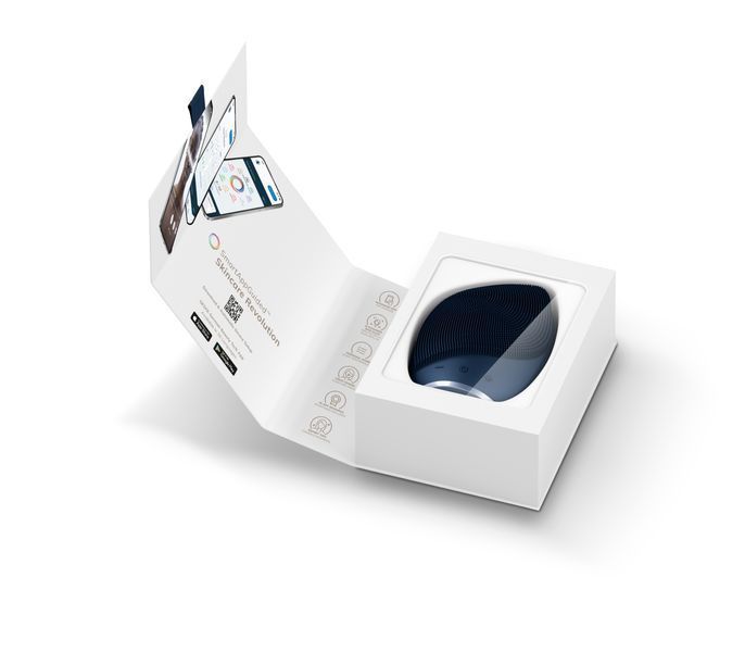 Електронна ультразвукова щітка для обличчя GESKE Sonic Facial Brush 5в1 midnight HB0072 фото