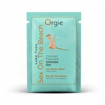 САШЕТ/Їстівний лубрикант Orgie Cocktail Flavored зі смаком коктейлю СЕКС НА ПЛЯЖІ, 2 мл OR03117175 фото