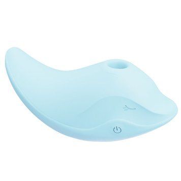 Вібратор та вакуумний стимулятор CuteVibe Heidi Blue SO6554 фото