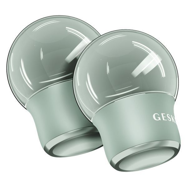 Масажер для обличчя і тіла GESKE Cool&Warm Face and Body Massager 7в1 green HB0297 фото