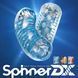 Мастурбатор Tenga Spinner DX 01 Drops, з пружною стимулювальною спіраллю всередині, ніжний вплив SX2733 фото 6
