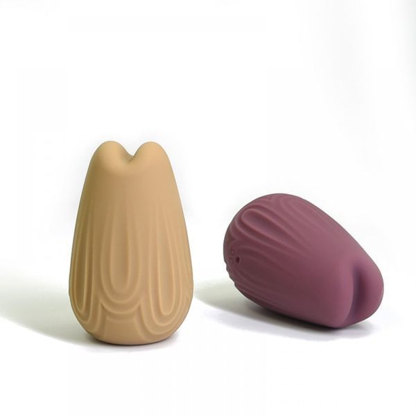 Міні-вібратор для клітора з фігурним візерунком Sweet Em Velvet Lure,10 режимів вібрації, жовтий 89516 фото