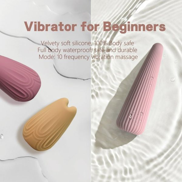 Міні-вібратор для клітора з фігурним візерунком Sweet Em Velvet Lure,10 режимів вібрації, жовтий 89516 фото